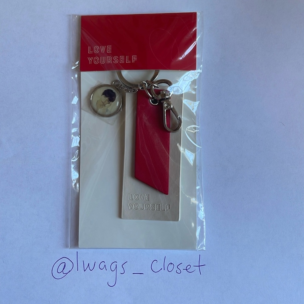 BTS Taehyung Love Yourself Key Ring | Official Merch
